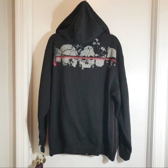 Vans Other - VANS LOGO HOODIE FULL ZIP Black JACKET With Pockets MEN'S SIZE XL NEW NWT